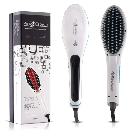 NIB Heated Straightening & Detangling Brush - Picture 1 of 5